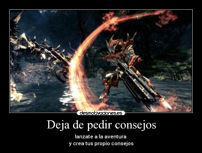 Deja de pedir consejos -