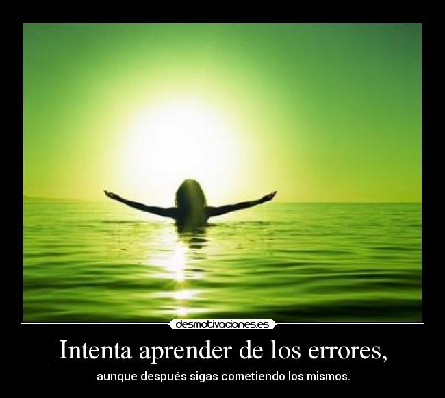 carteles errores desmotivaciones