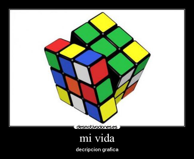 mi vida - decripcion grafica