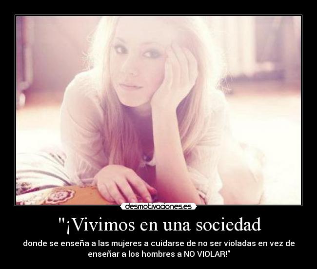 ¡Vivimos en una sociedad - 