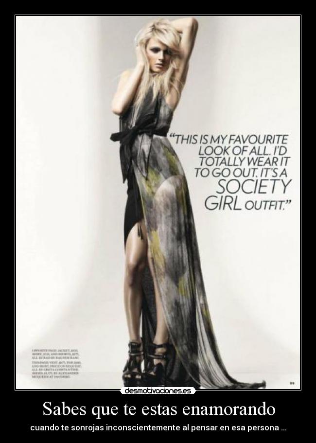 Sabes que te estas enamorando - cuando te sonrojas inconscientemente al pensar en esa persona ...