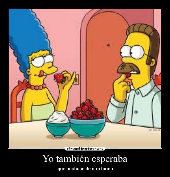 carteles marge ned desmotivaciones