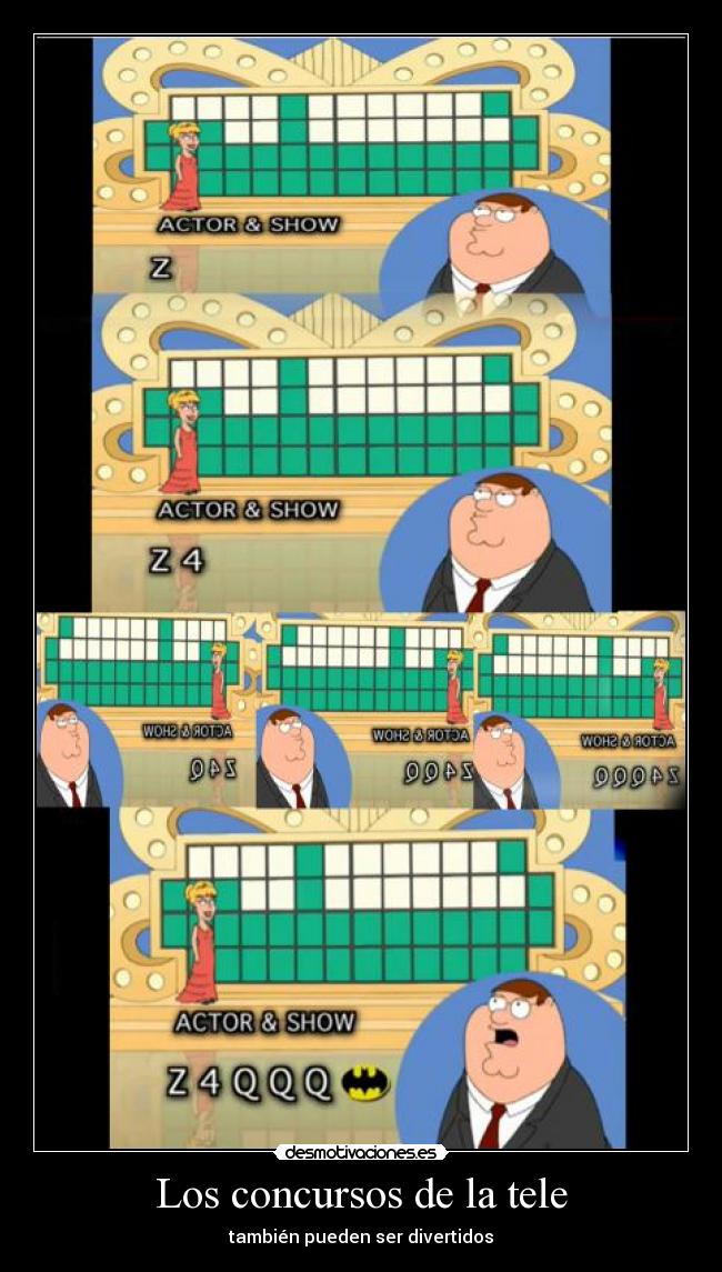 Los concursos de la tele -