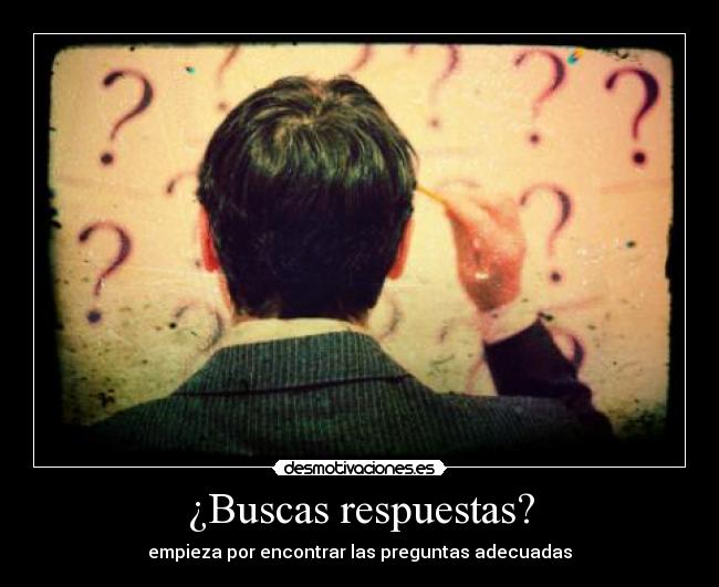 ¿Buscas respuestas? - 