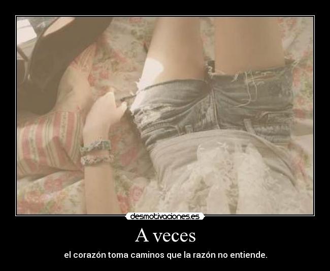 A veces -