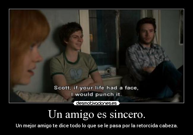 carteles scott pilgrim always desmotivaciones