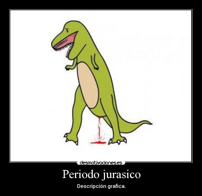 Periodo jurasico - Descripción grafica.