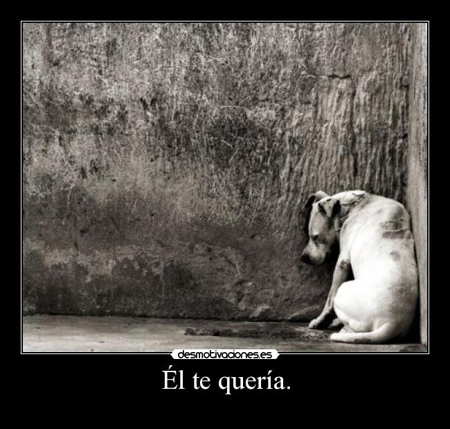 Él te quería. -