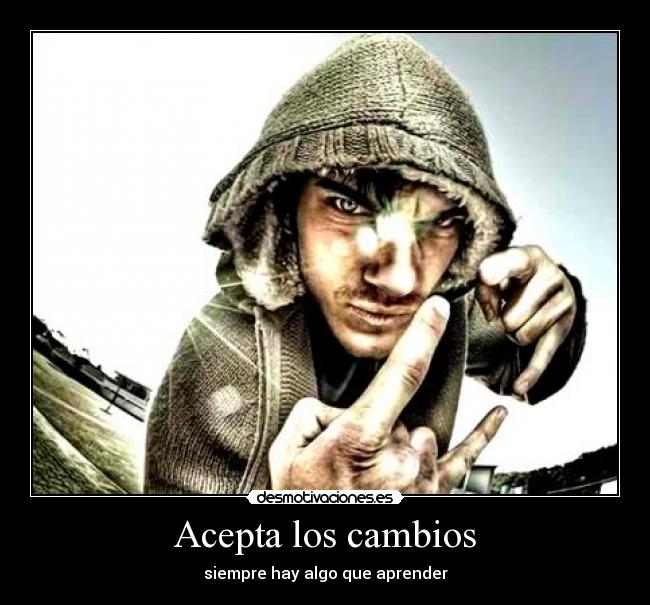 Acepta los cambios -