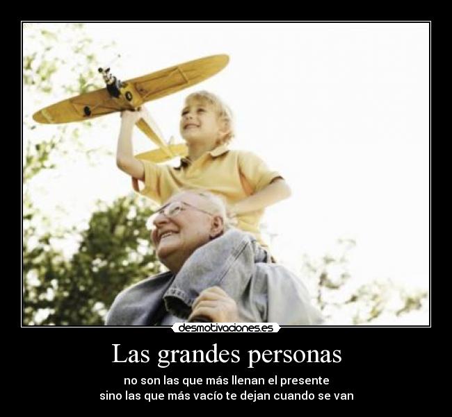 Las grandes personas -