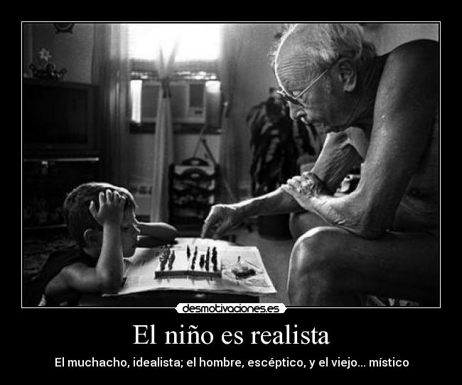 El niño es realista -