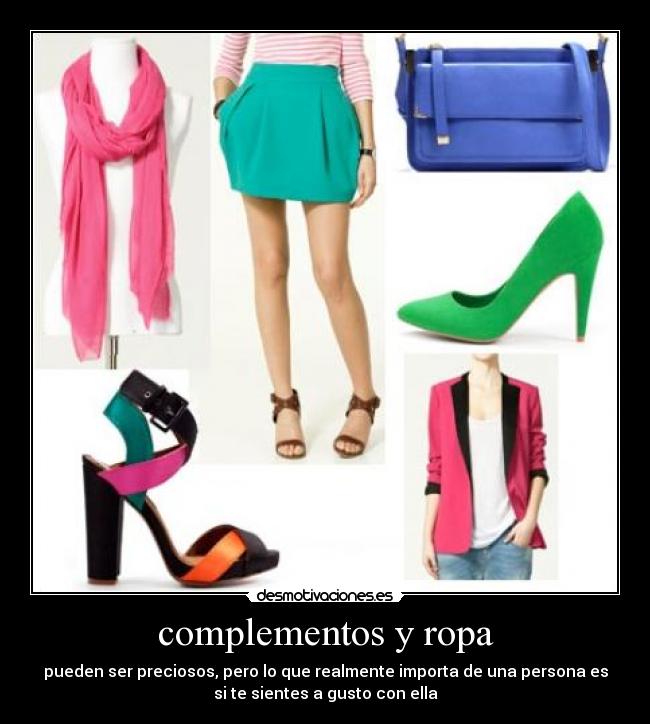 complementos y ropa -