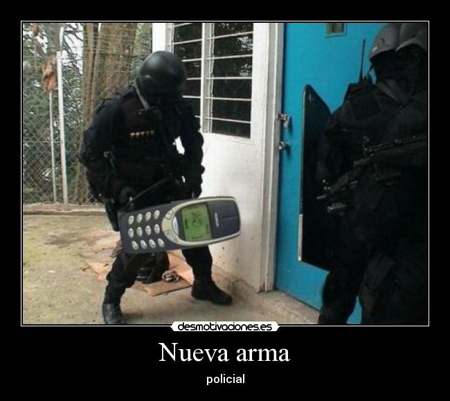 Nueva arma - policial