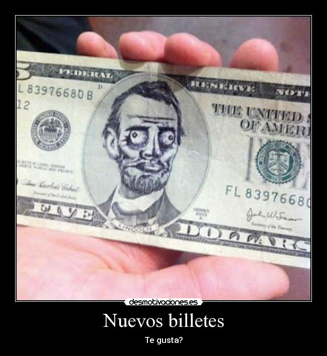 Nuevos billetes - Te gusta?