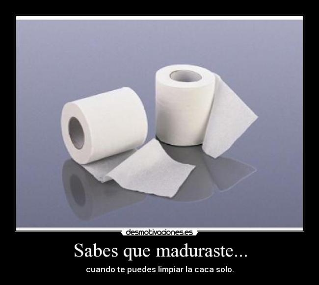 carteles caca madurar desmotivaciones