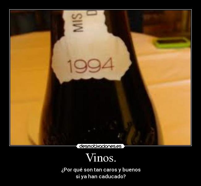 Vinos. -