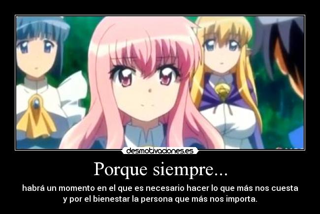 Porque siempre... -