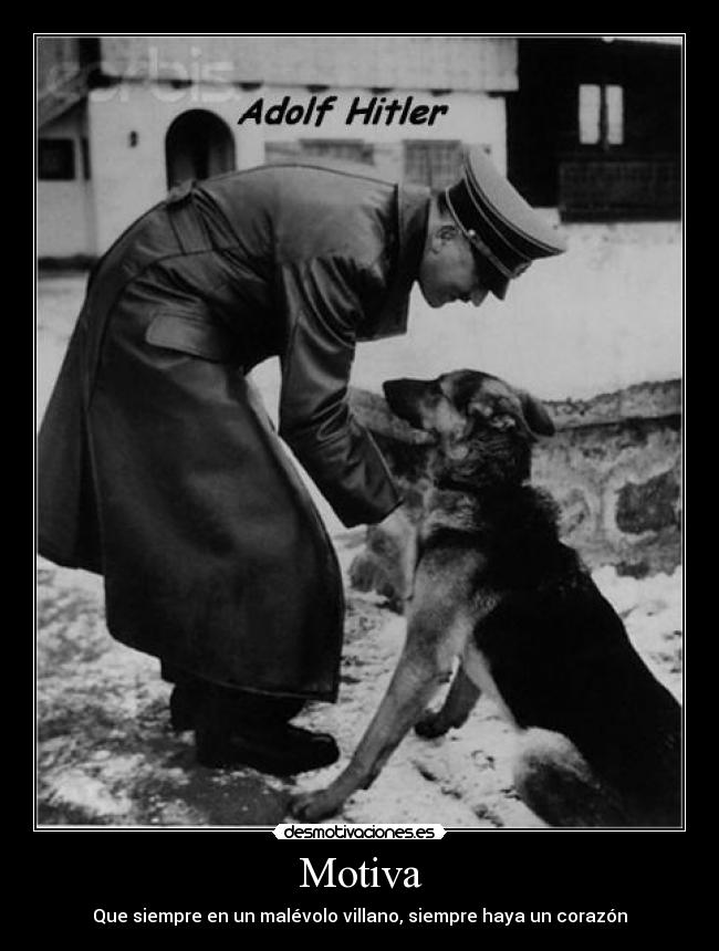 Motiva - Que siempre en un malévolo villano, siempre haya un corazón