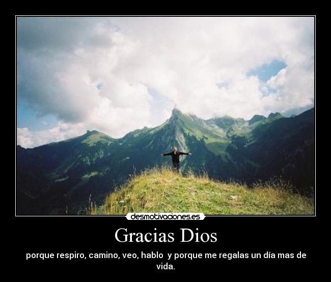 Gracias Dios -