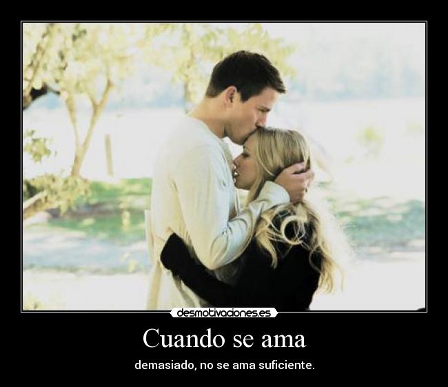 Cuando se ama -