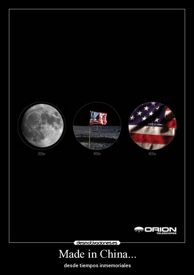 Made in China... - desde tiempos inmemoriales