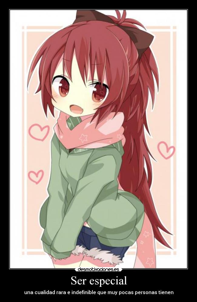 Ser especial -