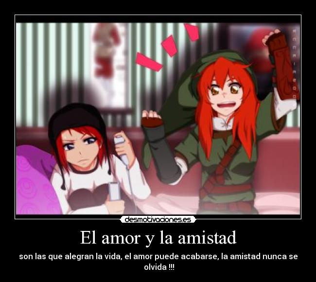 carteles amor amistad silver wolf desmotivaciones