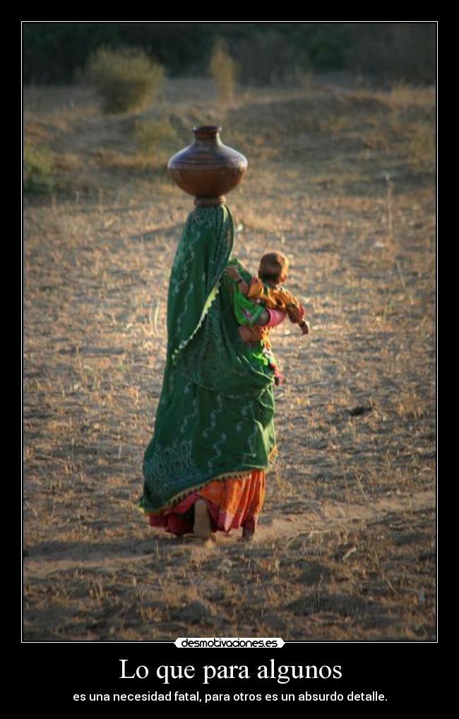 Lo que para algunos -