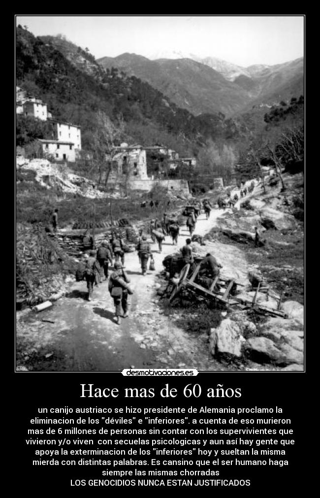 Hace mas de 60 años -