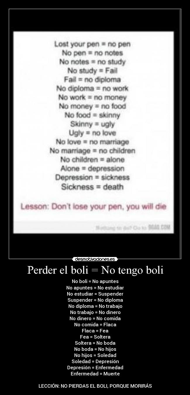 carteles morir boli gracioso desmotivaciones