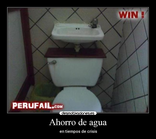 Ahorro de agua -