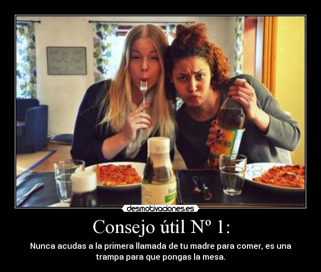 Consejo útil Nº 1: - 