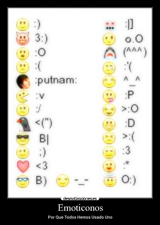 Emoticonos - Por Que Todos Hemos Usado Uno