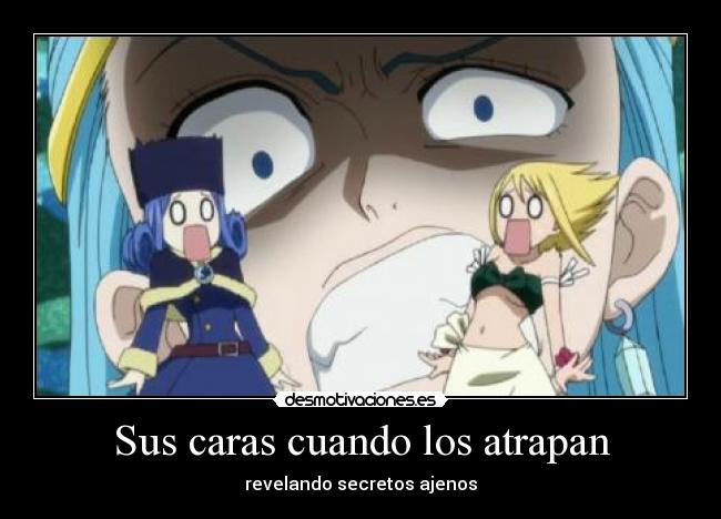 Sus caras cuando los atrapan - revelando secretos ajenos