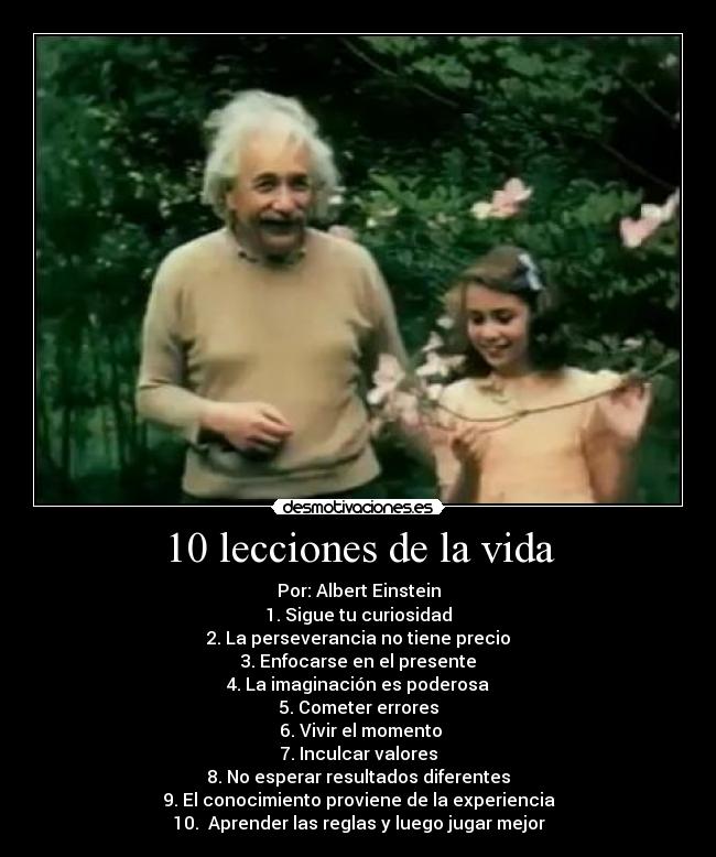 10 lecciones de la vida -