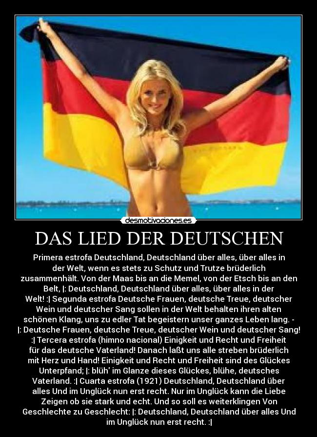 DAS LIED DER DEUTSCHEN -