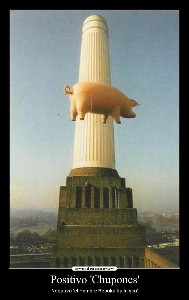 Positivo Chupones - Negativo el Hombre Resaka baila ska