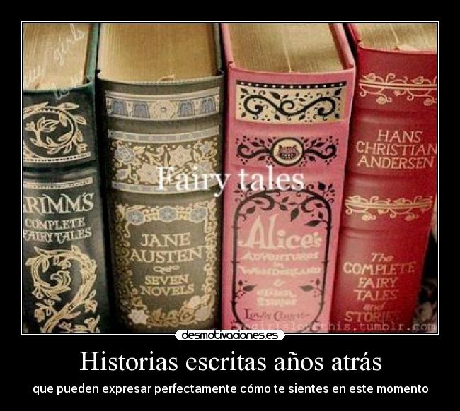 Historias escritas años atrás - 