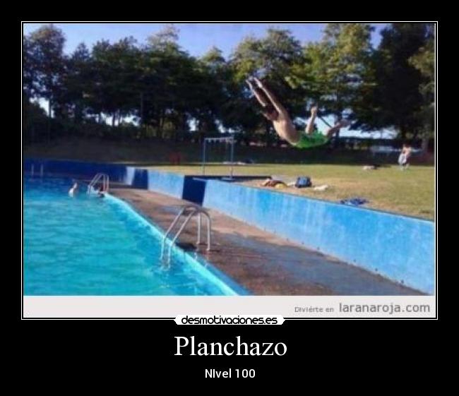 carteles planchazo piscina gilipollas desmotivaciones