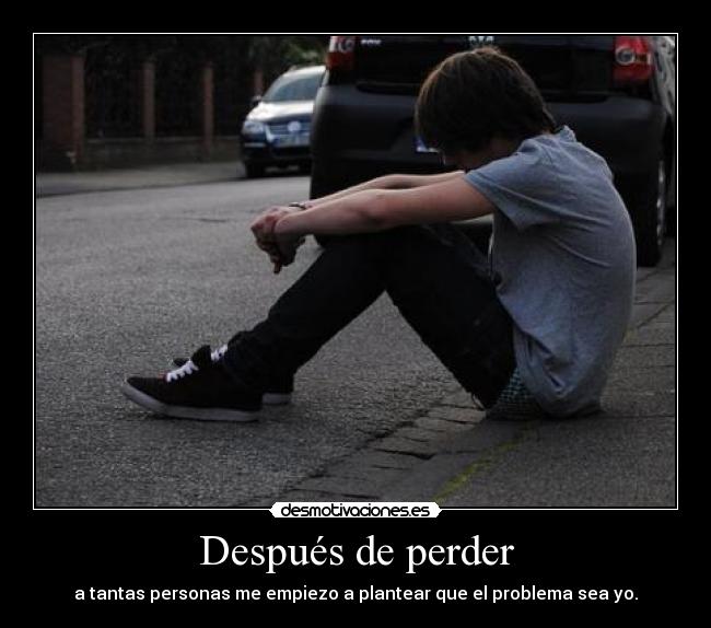 Después de perder -