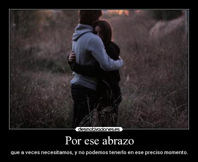 Por ese abrazo - 