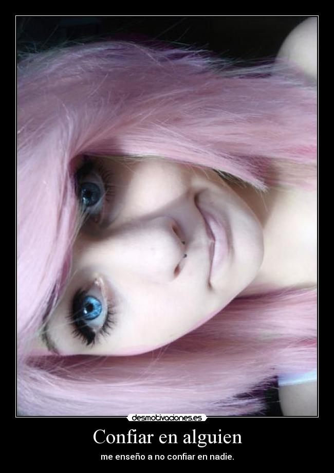 Confiar en alguien -