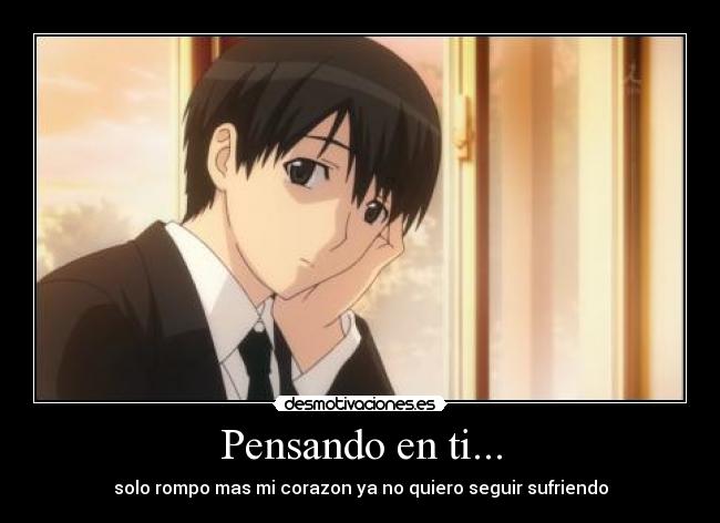 Pensando en ti... -