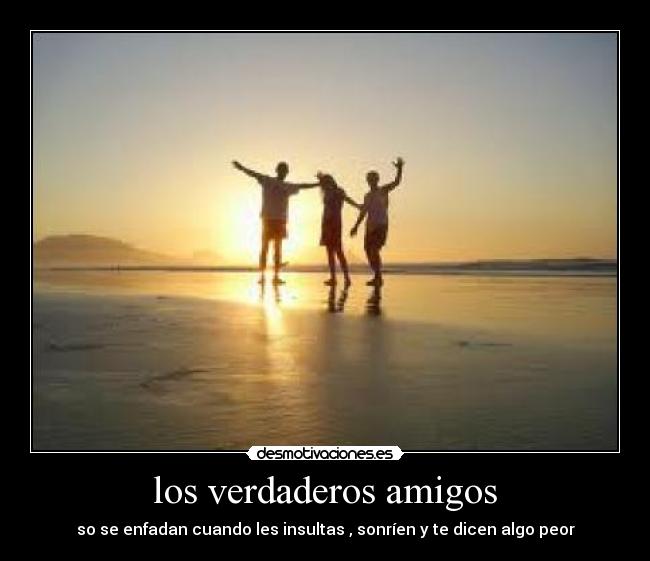 los verdaderos amigos - 