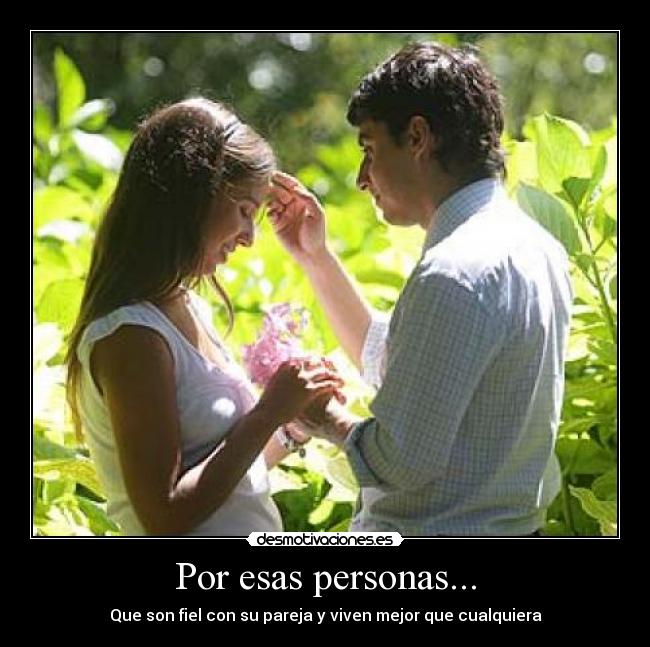 Por esas personas... - 