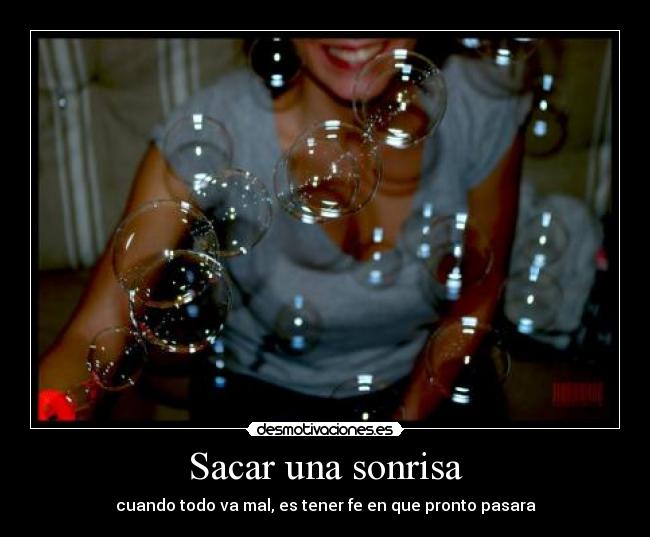 Sacar una sonrisa -