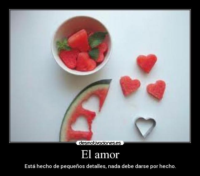 El amor -