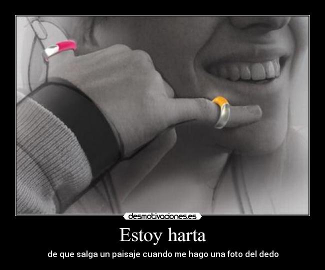 Estoy harta - 