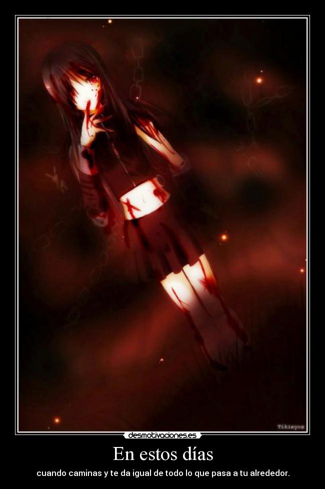 carteles darkness otakuheavygothic girl desmotivaciones