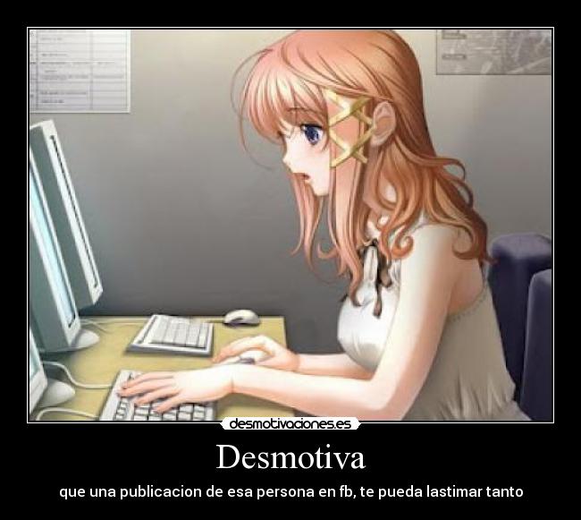 carteles anime nigatsu computadora desmotivacion desmotivaciones